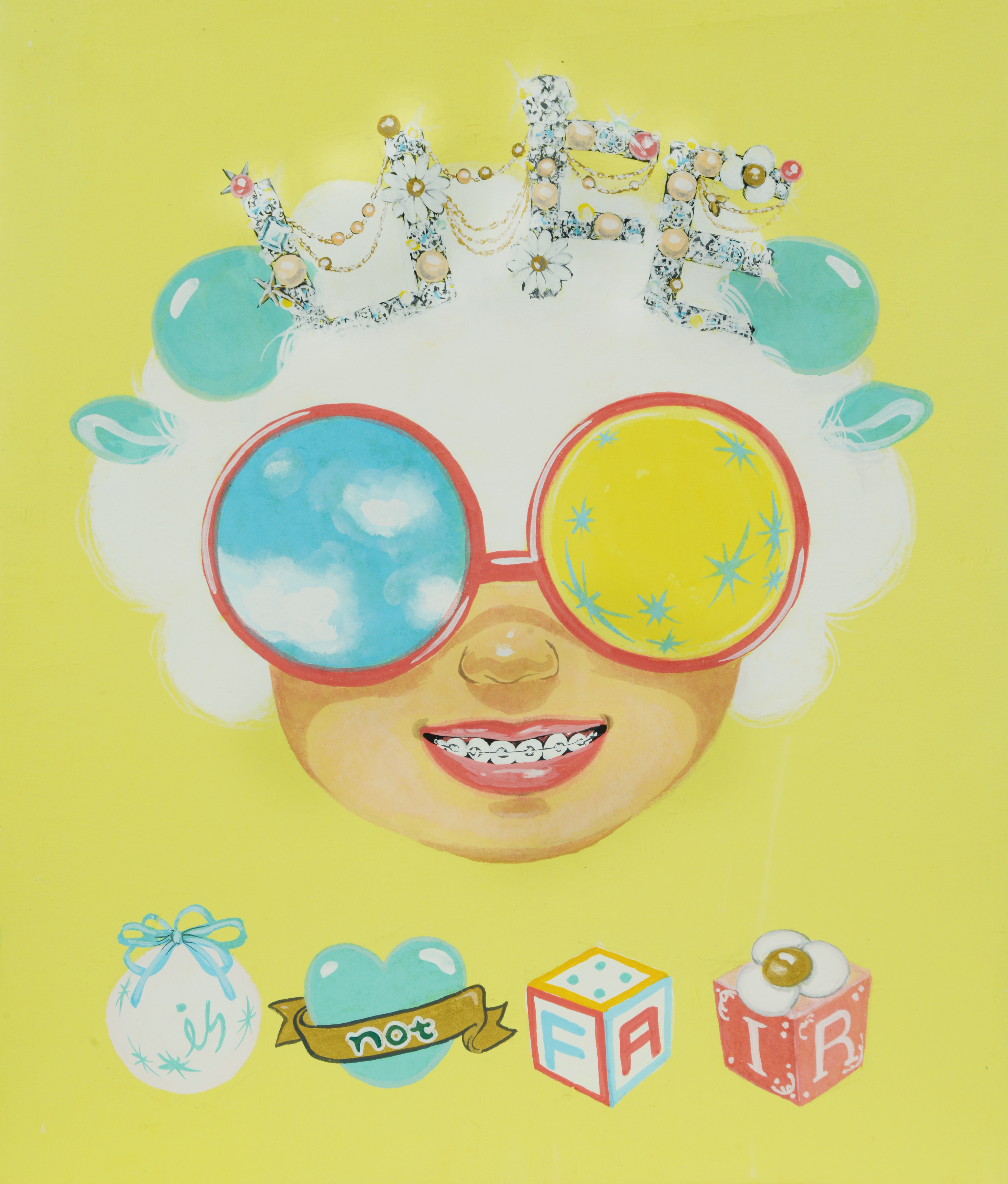 Sealed smile. 2014. 장지에 채색. 53x45cm.jpg