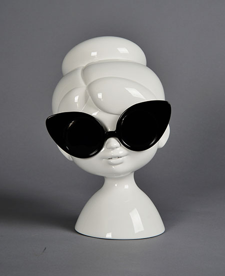 Kim Jihee. Sealed smile. 2020. FRP, PLA, Urethane paint. h30cm_.jpg